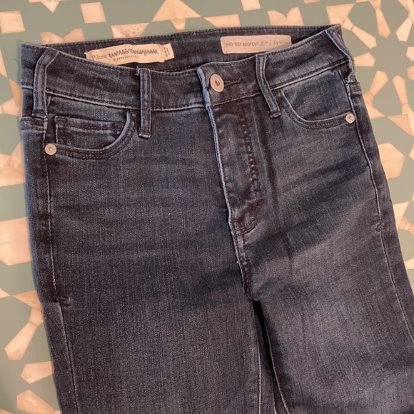 Anthropologie Pilcro Mid-Rise Flare Jean size 24 petite - Picture 5 of 10